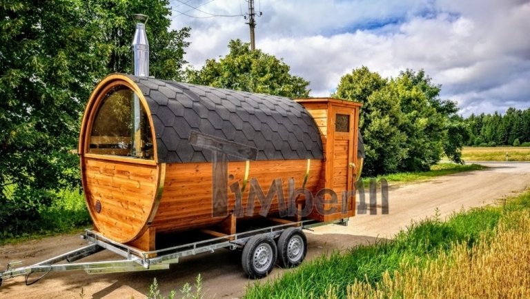 Remorque pour sauna